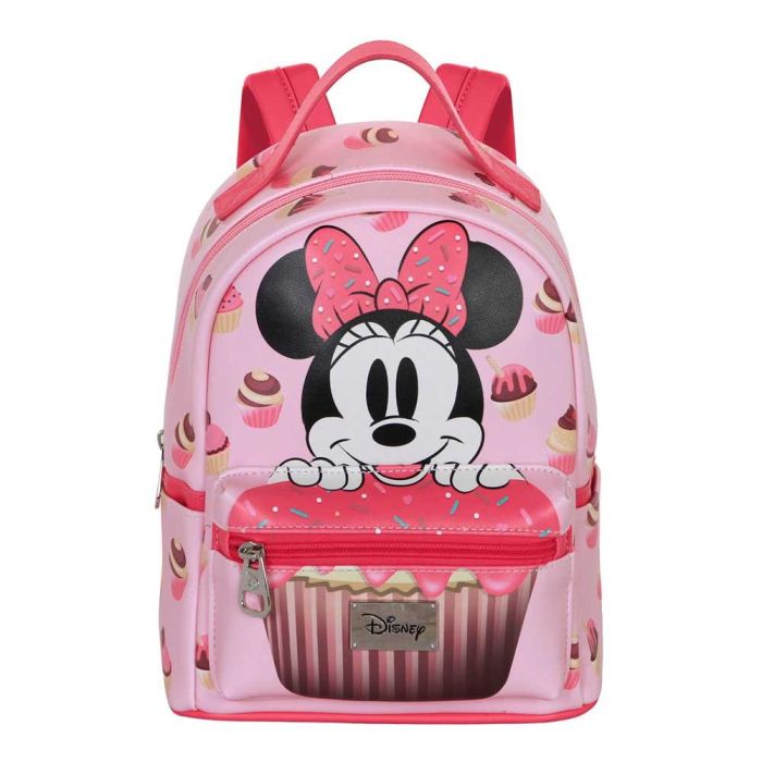 Mochila Heady Pequeña Muffin Disney Minnie Mouse Rosa 1 Mochila Heady Pequeña Muffin Disney Minnie Mouse Rosa 1
