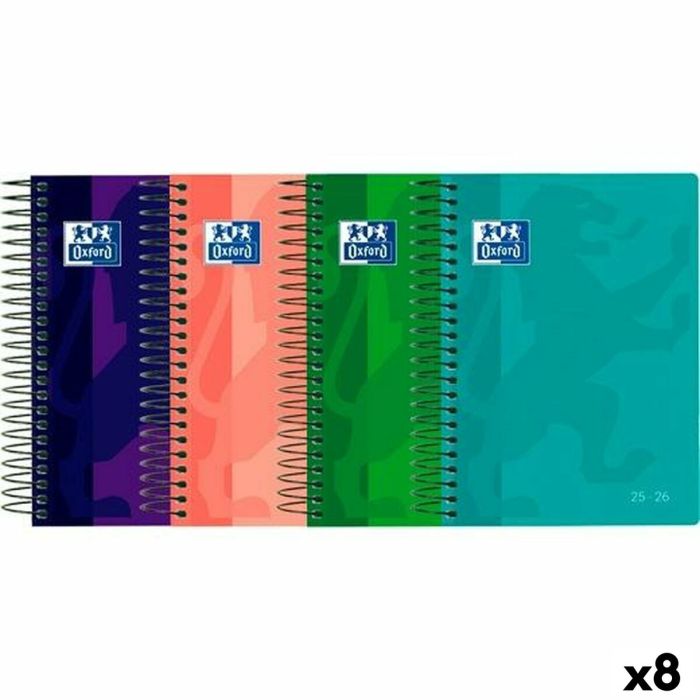 Agenda Oxford 1/8 12 x 18 cm 2025-2026 (8 Unidades) 0 Agenda Oxford 1/8 12 x 18 cm 2025-2026 (8 Unidades) 0
