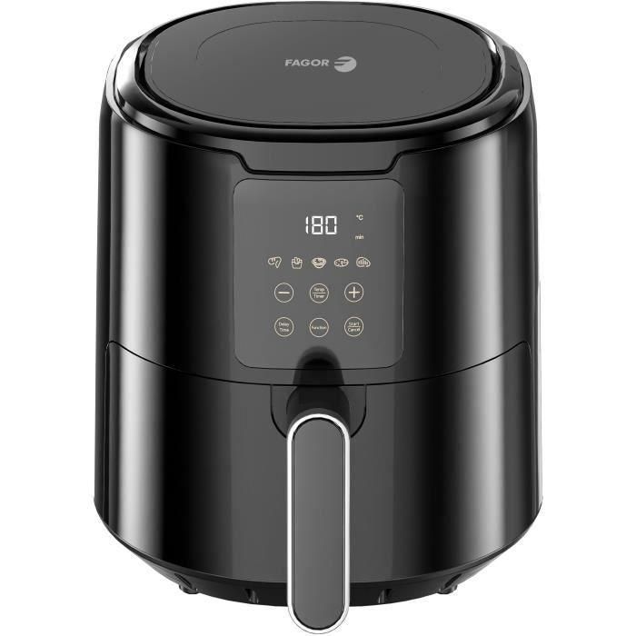 Fagor FG4210 Freidora sin aceite Airfryer 4,2 L 1300 W con Pantalla táctil, 5 preajustes de cocción y Temporizador Negra Fagor FG4210 Freidora sin aceite Airfryer 4,2 L 1300 W con Pantalla táctil, 5 preajustes de cocción y Temporizador Negra