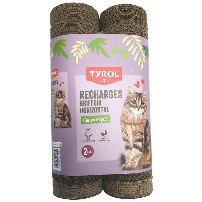 Recambios para rascadores - TYROL - Horizontal Allure x2 Recambios para rascadores - TYROL - Horizontal Allure x2