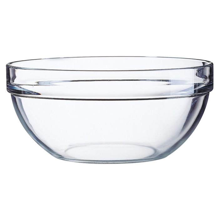 Ensaladera Luminarc Transparente Vidrio (Ø 26 cm) (6 Unidades) 2