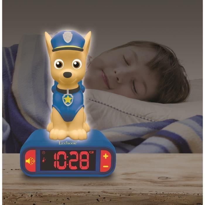 Lexibook Rl800Pa Reloj Despertador infantil Patrulla Canina Chase. Luz nocturna y alarma con sonidos de Patrulla Canina +3 años 2 Lexibook Rl800Pa Reloj Despertador infantil Patrulla Canina Chase. Luz nocturna y alarma con sonidos de Patrulla Canina +3 años 2