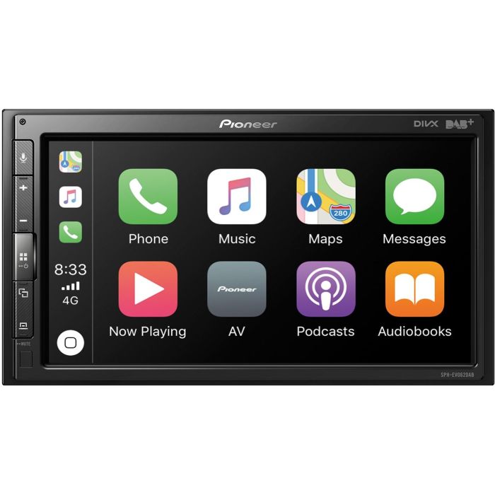 Pioneer SPH-EVO62DAB Autorradio 1 DIN con Pantalla Táctil 6.8" Negro, DAB+, Bluetooth, USB, MP3, FLAC, DIVX, MPEG4 0 Pioneer SPH-EVO62DAB Autorradio 1 DIN con Pantalla Táctil 6.8" Negro, DAB+, Bluetooth, USB, MP3, FLAC, DIVX, MPEG4 0