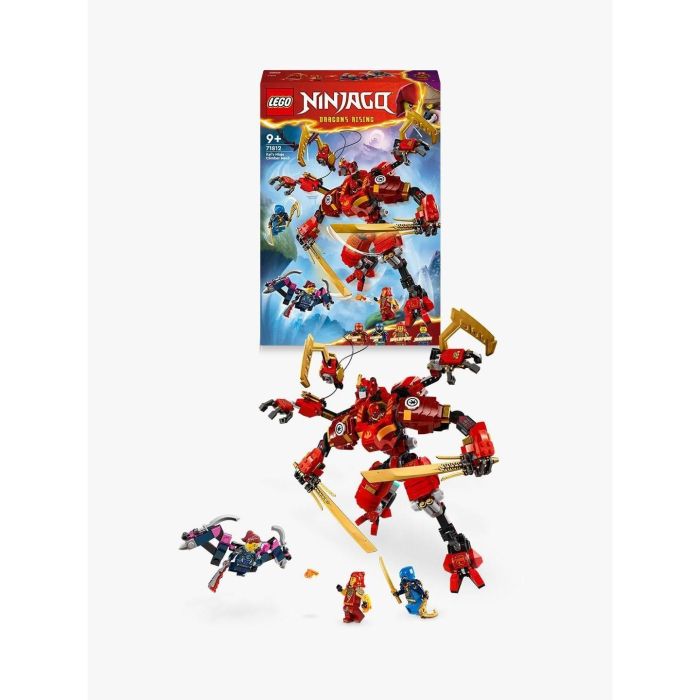 LEGO 71812 NINJAGO Robot Escalador Ninja de Kai, Set de Aventura para Niños 2 LEGO 71812 NINJAGO Robot Escalador Ninja de Kai, Set de Aventura para Niños 2