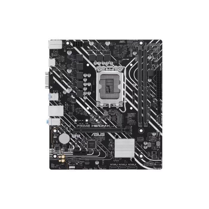 Asus PRIME H610M-K Placa Base Intel LGA1700, DDR5, 96GB, VGA+HDMI, 4SATA3+M.2, Micro ATX - 90MB1GA0-M0EAY0 1 Asus PRIME H610M-K Placa Base Intel LGA1700, DDR5, 96GB, VGA+HDMI, 4SATA3+M.2, Micro ATX - 90MB1GA0-M0EAY0 1