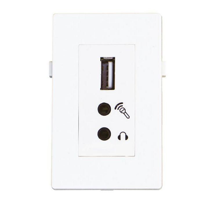 Garbot Multi-Media Flush Mount Wall Module 1.5M Garbot Multi-Media Flush Mount Wall Module 1.5M