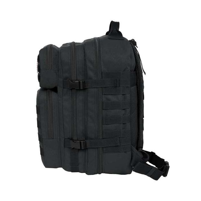 Mochila militar portatil 15,6'' safta basic "negro" 30x48x23cm 1