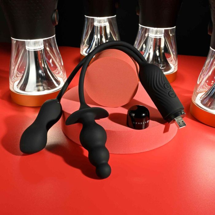 Vibrador anal Gender X Gender X Negro 12