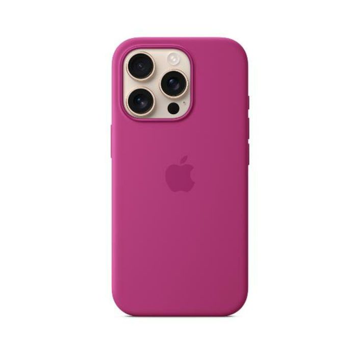 Apple Funda de silicona con MagSafe para iPhone 16 Pro - Fucsia