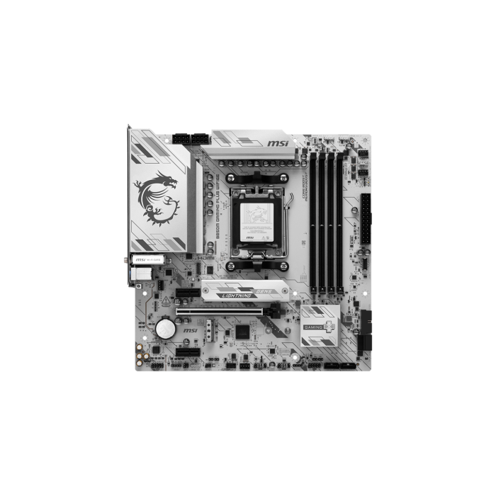MSI B850M GAMING PLUS WIFI6E Placa Base AMD B850 Zócalo AM5 micro ATX DDR5 Wi-Fi 7 5 Gigabit Ethernet 1