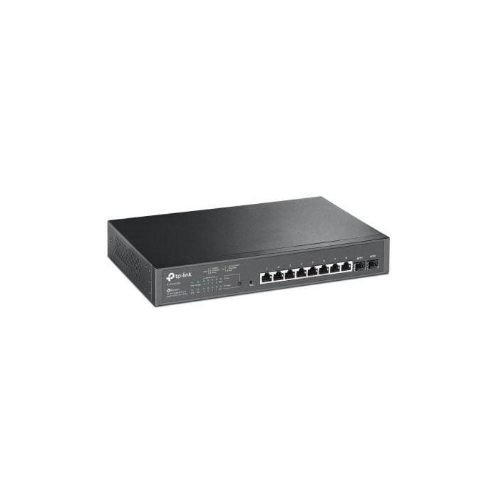 TP-LINK JetStream? 10-Port Gigabit Smart Switch with 8-Port PoE+ 1 TP-LINK JetStream? 10-Port Gigabit Smart Switch with 8-Port PoE+ 1