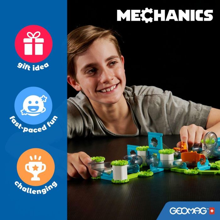 Geomag AAABS15635 - Juego de Construcción Magnético ¡Desafío Mecánico Gol! - 96 Piezas - Plástico Reciclado 10 Geomag AAABS15635 - Juego de Construcción Magnético ¡Desafío Mecánico Gol! - 96 Piezas - Plástico Reciclado 10