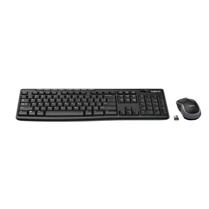 Logitech MK270 Combo Teclado y Ratón Inalámbrico, Nano Receptor Unifying, Batería Larga Duración, Teclado Numérico, Teclas Multimedia 1