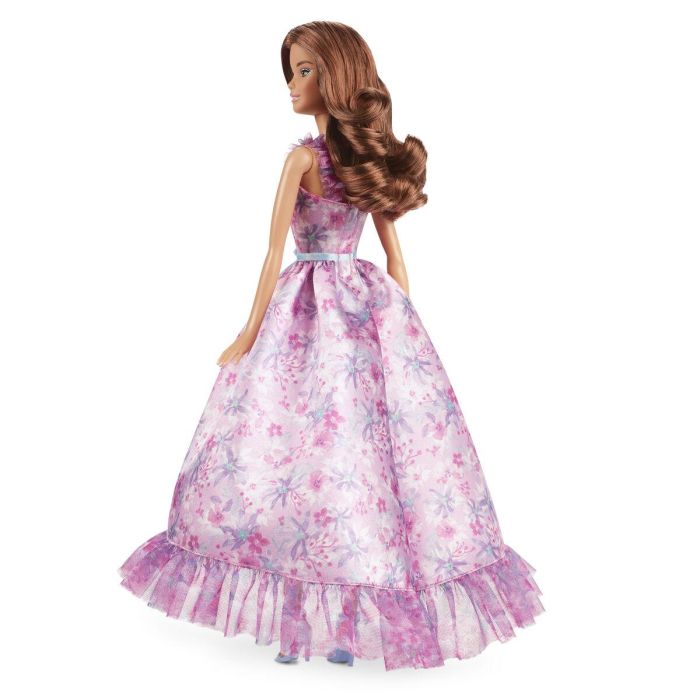 Mattel Barbie Muñeca Colección Signature Deseos de Cumpleaños Morena, Edad Mínima 5 Años, Sin Pilas 7 Mattel Barbie Muñeca Colección Signature Deseos de Cumpleaños Morena, Edad Mínima 5 Años, Sin Pilas 7