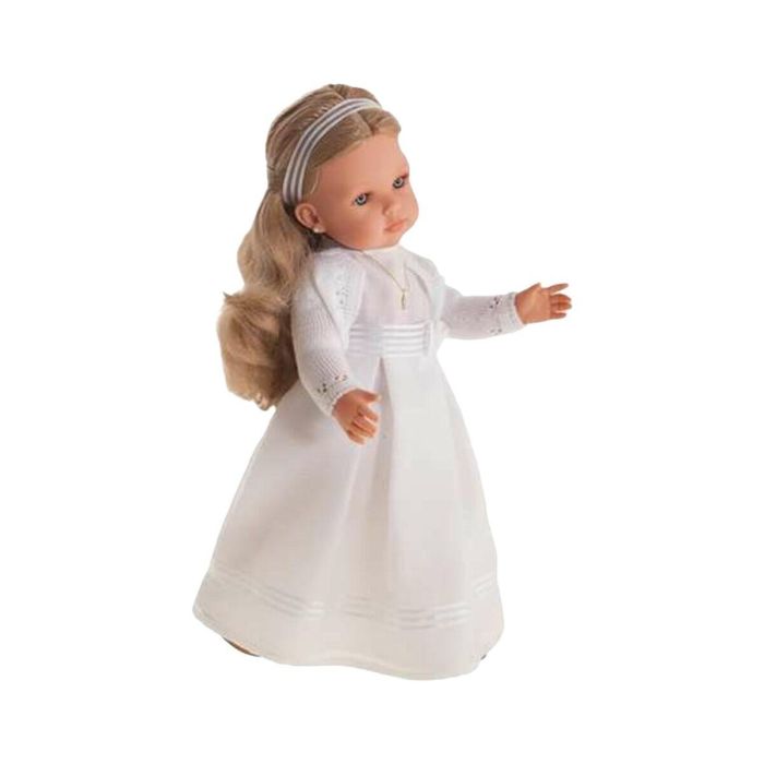 Muñeca bella comunión rubia 45 cm 1 Muñeca bella comunión rubia 45 cm 1