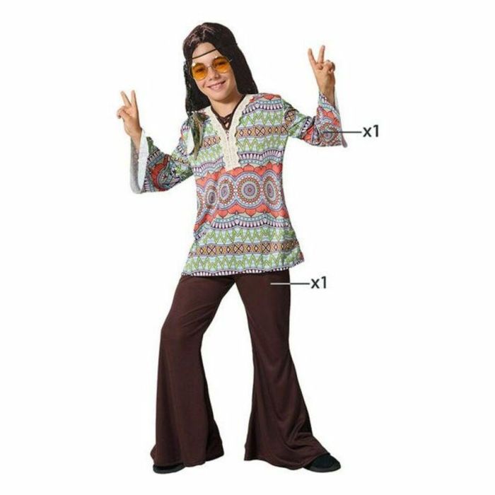 Disfraz para Niños Hippie 5 Disfraz para Niños Hippie 5