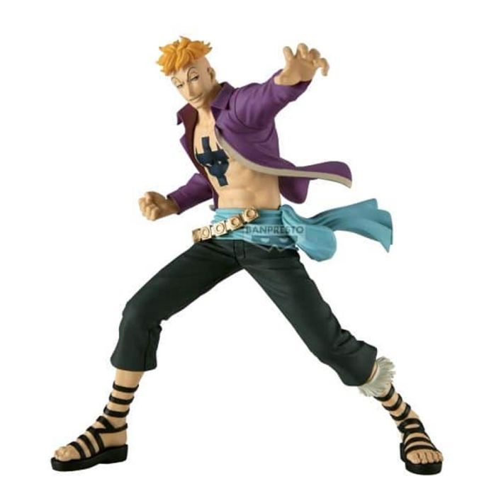 Banpresto BP28934P Figura de Colección Marco One Piece Battle Record Collection 14 cm PVC y ABS Banpresto BP28934P Figura de Colección Marco One Piece Battle Record Collection 14 cm PVC y ABS