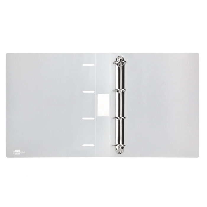 Liderpapel Carpeta 4 Anillas Mixtas 40 mm Polipropileno DIN A4 Transparente 5