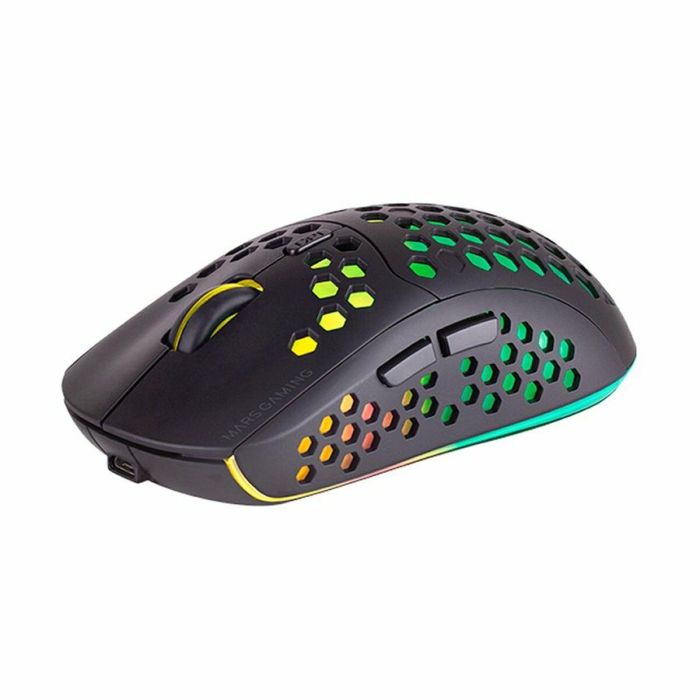 Ratón Mars Gaming MMW3 79G Negro 3200 DPI 1