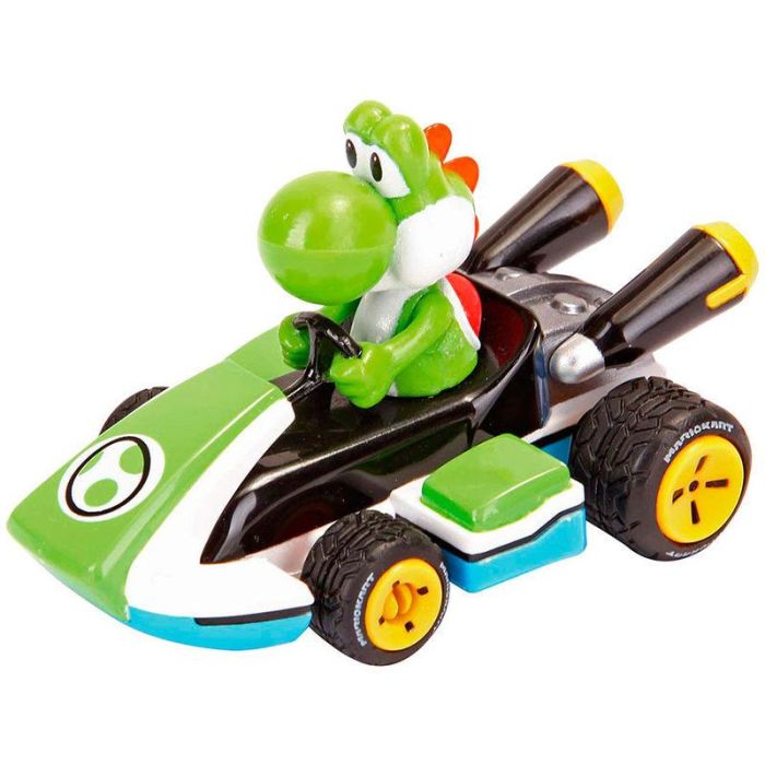 Set 3 coches Pull Speed Mario Kart 8 Mario Luigi Yoshi 2