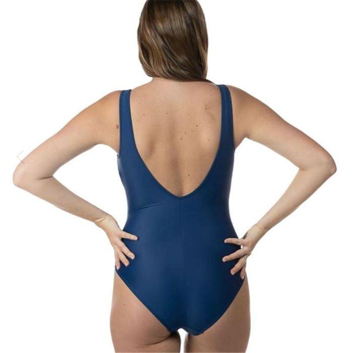 Bañador Mujer Aquarapid Costume Azul marino 10 m 1