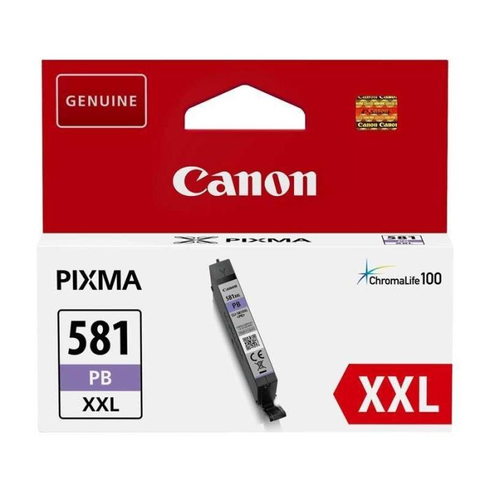 Canon Tinta Cian Photo Pixma Ts 615X-815X-915X - Tr 755X-855X - Cli 581XXLpb Canon Tinta Cian Photo Pixma Ts 615X-815X-915X - Tr 755X-855X - Cli 581XXLpb