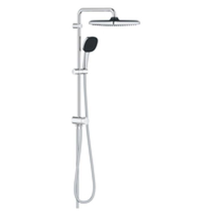 Grohe 26698001 Columna de Ducha Vitalio Comfort 250 con Desviador Manual, Ahorro de Agua, Cromo 19