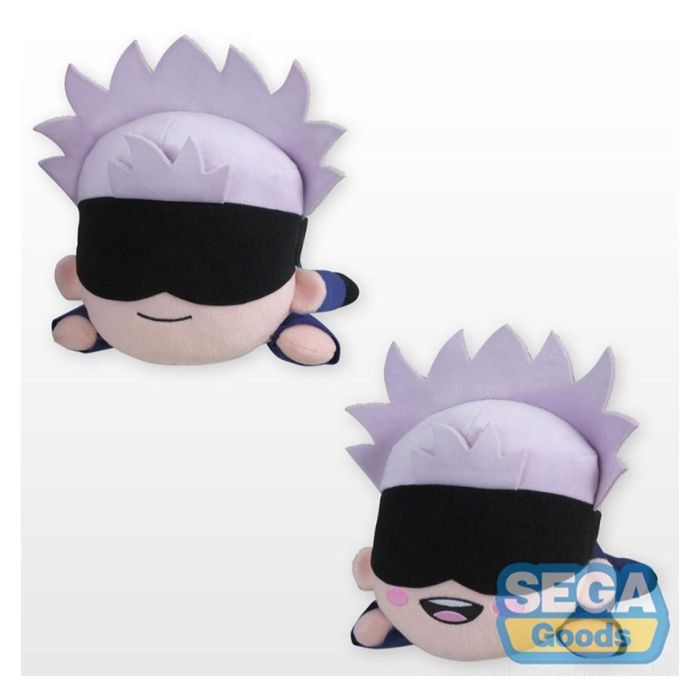 Good Smile Company Peluche Nesoberi Satou Gojo Normal & Smiling 15 cm Jujutsu Kaisen Good Smile Company Peluche Nesoberi Satou Gojo Normal & Smiling 15 cm Jujutsu Kaisen
