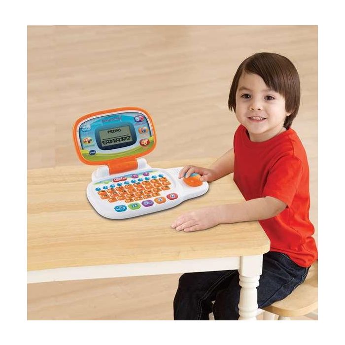 V-Tech Ordenador Infantil 80-155422 con Ratón y 20 Actividades Educativas para Aprender Letras, Números y Música 1