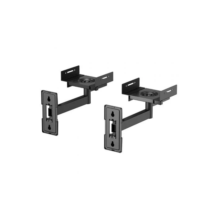 Aisens SPK05U-421 Soporte Universal de Pared Giratorio e Inclinable para Altavoces hasta 25kg Negro 2