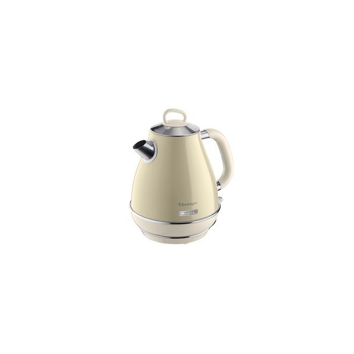 Ariete Hervidor Vintage 1,7L Beige - Base Inalámbrica, Filtro de Metal y Auto Apagado Ariete Hervidor Vintage 1,7L Beige - Base Inalámbrica, Filtro de Metal y Auto Apagado