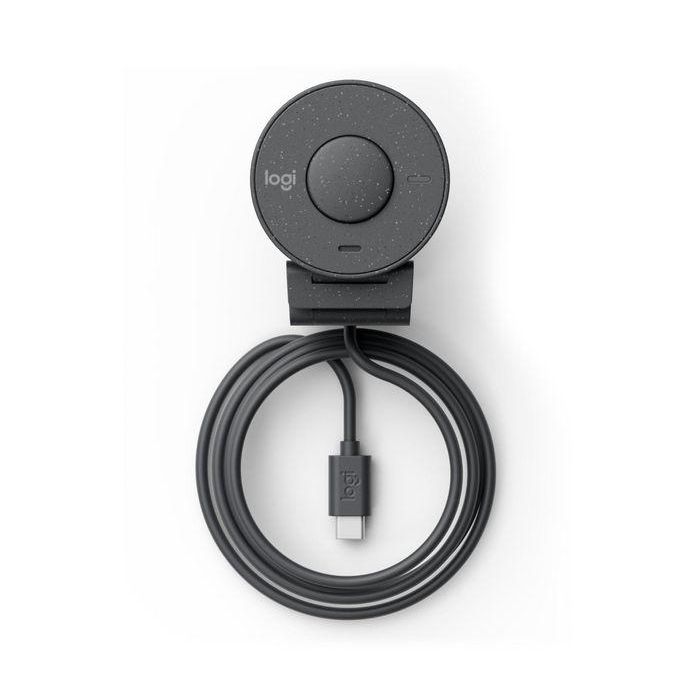 Logitech BRIO 305 1920x1080 Webcam Full HD Graphite, Enfoque Fijo, Tapa de Privacidad para Videoconferencias 0 Logitech BRIO 305 1920x1080 Webcam Full HD Graphite, Enfoque Fijo, Tapa de Privacidad para Videoconferencias 0
