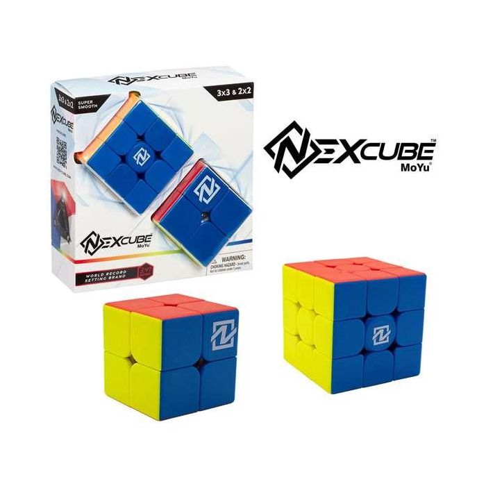 Cubonexcube 3x3 + 2x2 clasico. 12,70x5,50x13cm 3