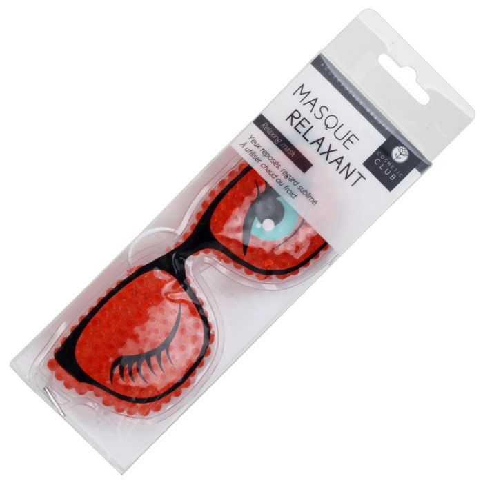 Cosmetic Club Antifaz Relajante Gafas para Ojos Frío/Caliente para Descanso y Belleza 18x2 cm 3