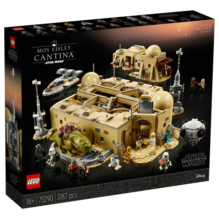 LEGO Star Wars Mos Eisley Cantina 75290 - Juego de Construcción 3187 Piezas con 21 Minifiguras 23