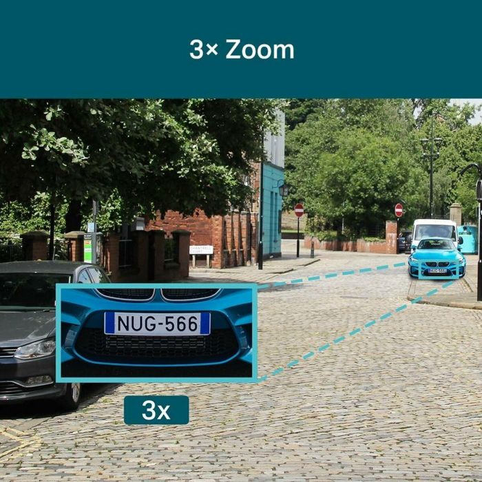 TP-Link Omada VIGI C540V Cámara de Seguridad IP 4MP Full-Color Interior/Exterior con Cable 4