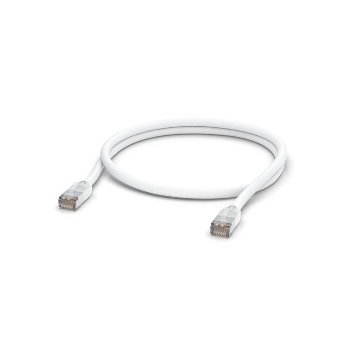 Ubiquiti Cat5e STP Cable Ethernet con 2x RJ-45, 1m, Blanco 1