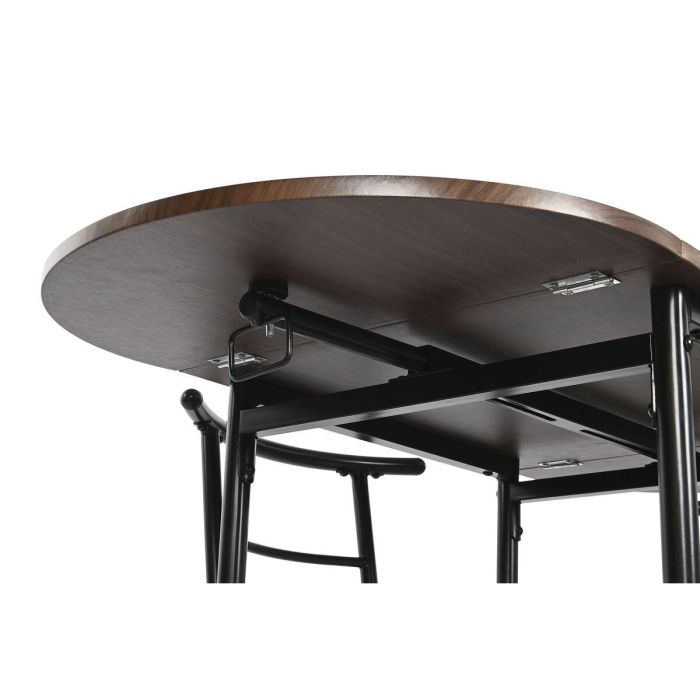 Mesa Basicos DKD Home Decor Negro Marron 55 x 78 x 121 cm Set de 5 7 Mesa Basicos DKD Home Decor Negro Marron 55 x 78 x 121 cm Set de 5 7