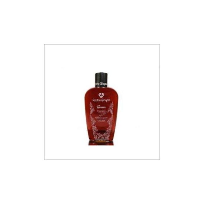 Radhe Shyam Champú Henna Color Caoba 250ml para Mantenimiento de Coloración