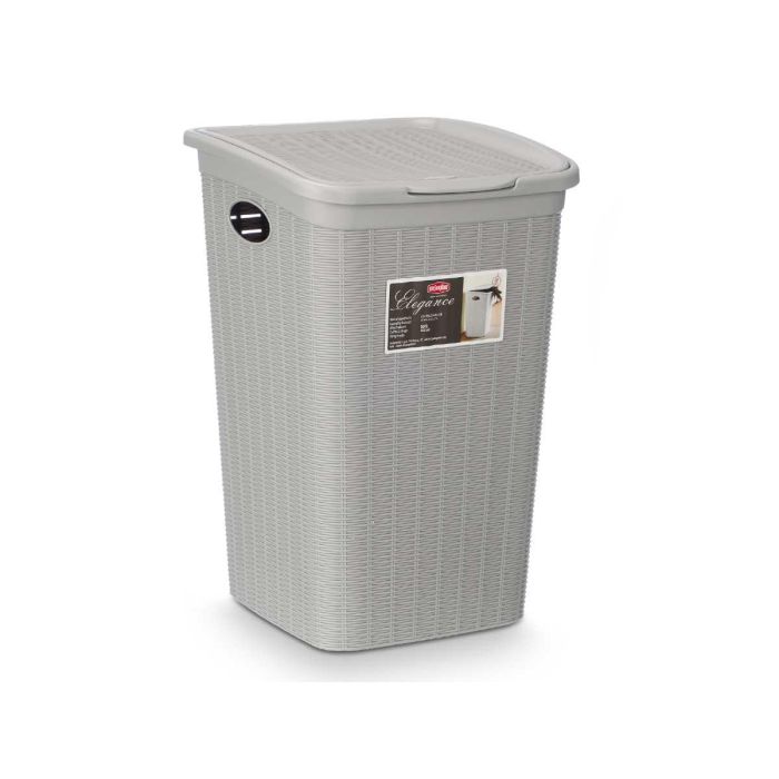 Pongotodo Elegance 50L Gris Claro Stefanplast 36X54CM (6 Unidades) 1 Pongotodo Elegance 50L Gris Claro Stefanplast 36X54CM (6 Unidades) 1