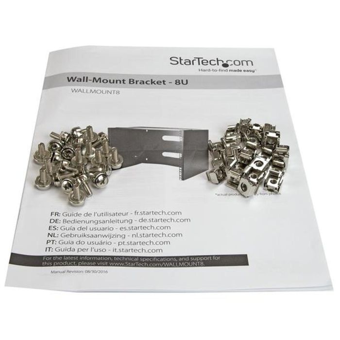 Armario Rack Mural Startech WALLMOUNT8 0 Armario Rack Mural Startech WALLMOUNT8 0