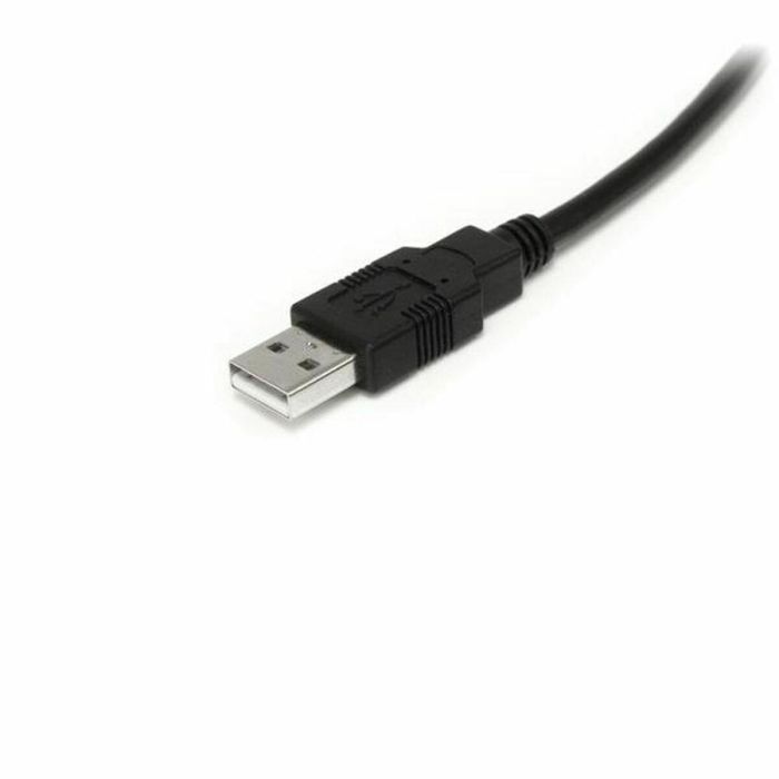 Cable USB A a USB B Startech USB2HAB30AC Negro 1