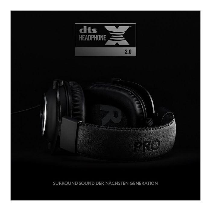 Logitech PRO X Wireless LIGHTSPEED Gaming Headset Inalámbrico para Juegos con Tecnología LIGHTSPEED, Sonido Envolvente 7.1 y Drivers PRO-G 10