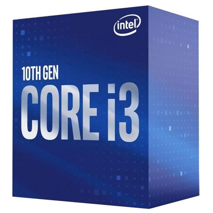 Intel BX8070110100 Procesador Core i3-10100 LGA1200, 4 núcleos hasta 4.3 GHz, 65W, compatible con chipset Intel serie 400 1 Intel BX8070110100 Procesador Core i3-10100 LGA1200, 4 núcleos hasta 4.3 GHz, 65W, compatible con chipset Intel serie 400 1