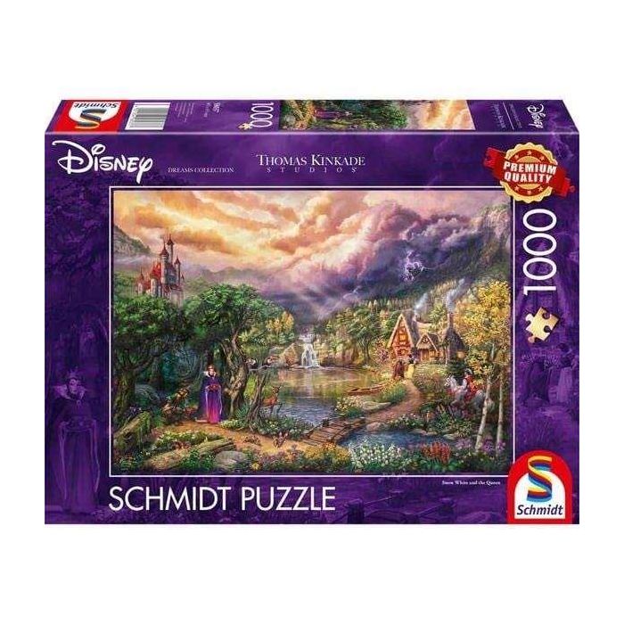 Puzzle 1000 pieza disney, blancanieves y la reina Puzzle 1000 pieza disney, blancanieves y la reina