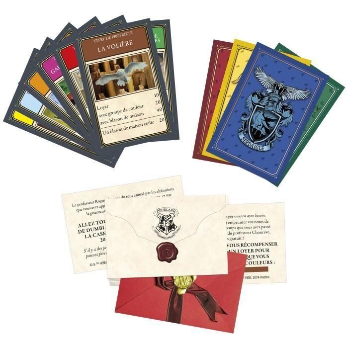 Monopoly HAS5010996264299 Harry Potter Edición, Juego de mesa, Aventuras Mágicas en Hogwarts, para 8+ años, 2-6 jugadores 2