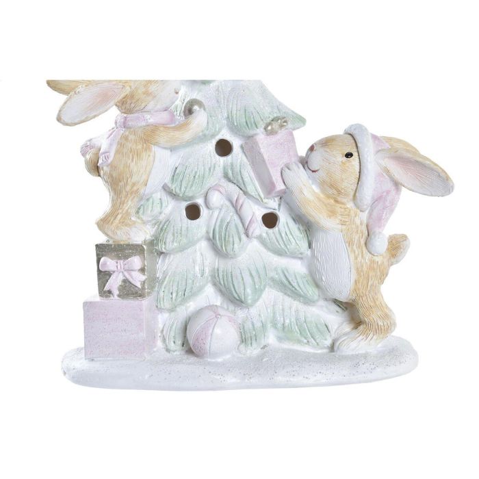 Figura Navidad Fantasia DKD Home Decor Verde Marron 8 x 16 x 13.5 cm (2 Unidades) 2 Figura Navidad Fantasia DKD Home Decor Verde Marron 8 x 16 x 13.5 cm (2 Unidades) 2