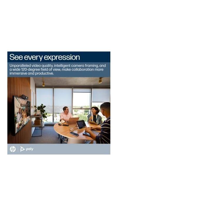 HP R30 Studio Barra de Video USB con Audio Superior y Video Avanzado para Colaboración 26 HP R30 Studio Barra de Video USB con Audio Superior y Video Avanzado para Colaboración 26