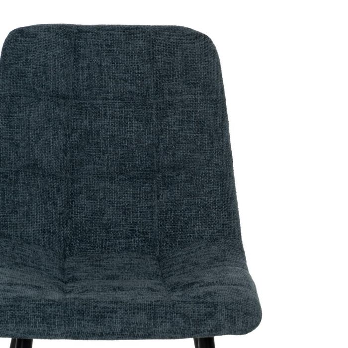 Silla Azul Tejido-Metal Contract 44 X 42 X 89 cm