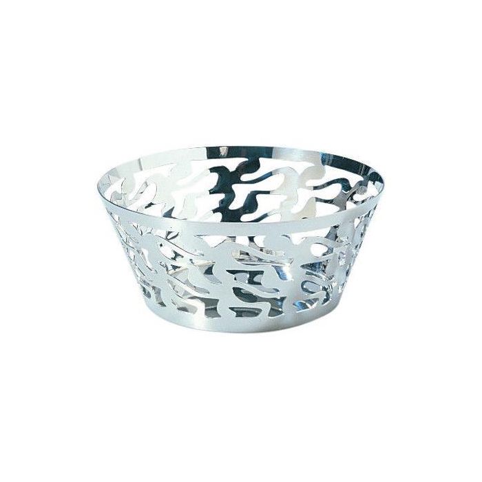 Alessi SG28 ETHNO Cesto Mediano Acero Inoxidable 18/10 Diseño Stefano Giovannoni para Pan 20cm Alessi SG28 ETHNO Cesto Mediano Acero Inoxidable 18/10 Diseño Stefano Giovannoni para Pan 20cm